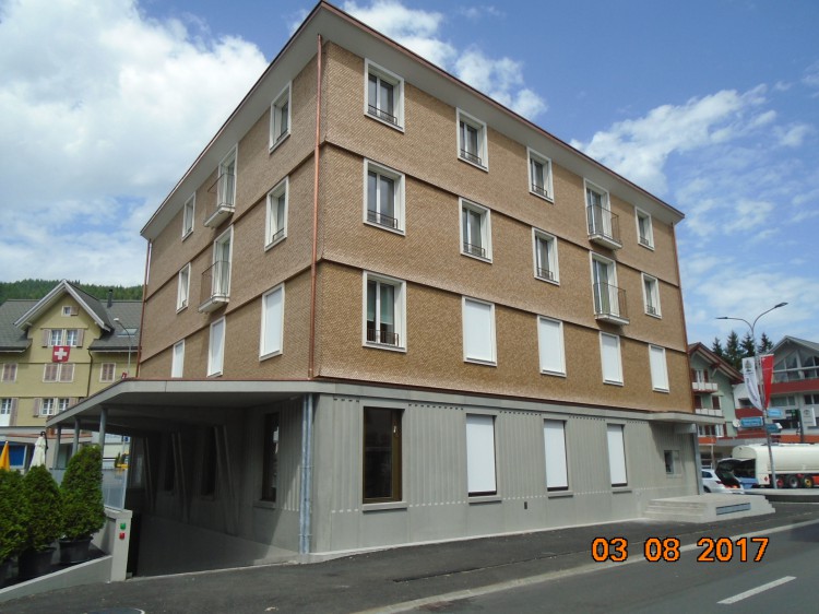 Neubau Raiffeisenbank, 8842 Unteriberg